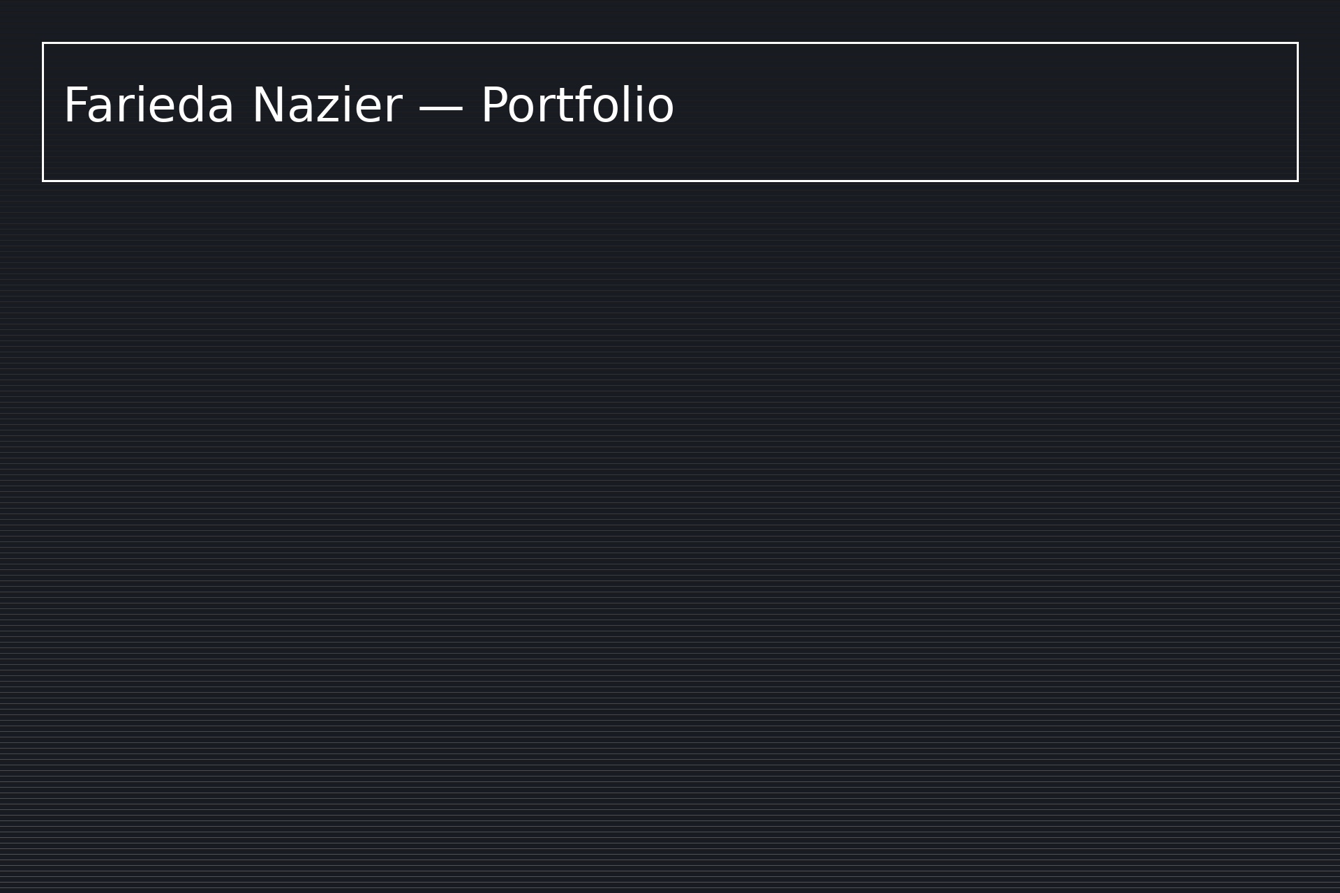 Portfolio hero image placeholder